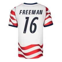 Forente Stater Alex Freeman #16 Replika Hjemmedrakt VM 2026 Kortermet
