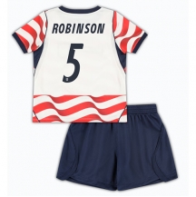 Forente Stater Antonee Robinson #5 Replika Hjemmedrakt Barn VM 2026 Kortermet (+ bukser)