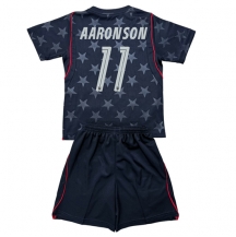 Forente Stater Brenden Aaronson #11 Replika Bortedrakt Barn VM 2026 Kortermet (+ bukser)