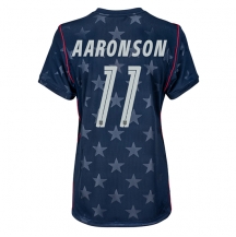 Forente Stater Brenden Aaronson #11 Replika Bortedrakt Dame VM 2026 Kortermet