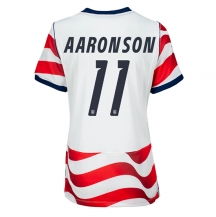 Forente Stater Brenden Aaronson #11 Replika Hjemmedrakt Dame VM 2026 Kortermet