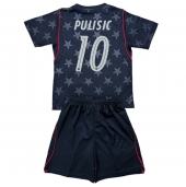 Forente Stater Christian Pulisic #10 Replika Bortedrakt Barn VM 2026 Kortermet (+ bukser)