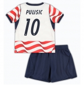 Forente Stater Christian Pulisic #10 Replika Hjemmedrakt Barn VM 2026 Kortermet (+ bukser)