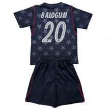 Forente Stater Folarin Balogun #20 Replika Bortedrakt Barn VM 2026 Kortermet (+ bukser)