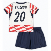 Forente Stater Folarin Balogun #20 Replika Hjemmedrakt Barn VM 2026 Kortermet (+ bukser)