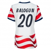 Forente Stater Folarin Balogun #20 Replika Hjemmedrakt Dame VM 2026 Kortermet