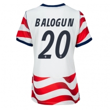 Forente Stater Folarin Balogun #20 Replika Hjemmedrakt Dame VM 2026 Kortermet