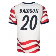 Forente Stater Folarin Balogun #20 Replika Hjemmedrakt VM 2026 Kortermet
