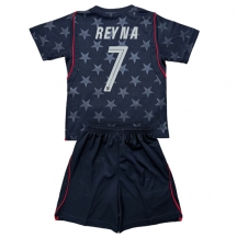 Forente Stater Giovanni Reyna #7 Replika Bortedrakt Barn VM 2026 Kortermet (+ bukser)