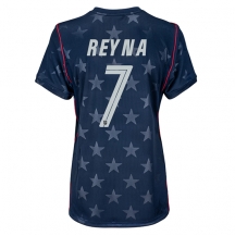 Forente Stater Giovanni Reyna #7 Replika Bortedrakt Dame VM 2026 Kortermet