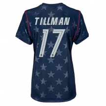 Forente Stater Malik Tillman #17 Replika Bortedrakt Dame VM 2026 Kortermet