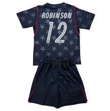 Forente Stater Miles Robinson #12 Replika Bortedrakt Barn VM 2026 Kortermet (+ bukser)