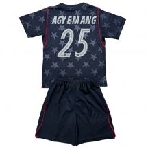 Forente Stater Patrick Agyemang #25 Replika Bortedrakt Barn VM 2026 Kortermet (+ bukser)