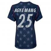 Forente Stater Patrick Agyemang #25 Replika Bortedrakt Dame VM 2026 Kortermet
