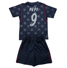 Forente Stater Ricardo Pepi #9 Replika Bortedrakt Barn VM 2026 Kortermet (+ bukser)