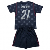 Forente Stater Timothy Weah #21 Replika Bortedrakt Barn VM 2026 Kortermet (+ bukser)