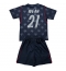 Forente Stater Timothy Weah #21 Replika Bortedrakt Barn VM 2026 Kortermet (+ bukser)