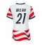 Forente Stater Timothy Weah #21 Replika Hjemmedrakt Dame VM 2026 Kortermet
