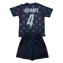 Forente Stater Tyler Adams #4 Replika Bortedrakt Barn VM 2026 Kortermet (+ bukser)