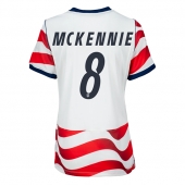 Forente Stater Weston McKennie #8 Replika Hjemmedrakt Dame VM 2026 Kortermet