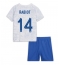 Frankrike Adrien Rabiot #14 Replika Bortedrakt Barn VM 2022 Kortermet (+ bukser)