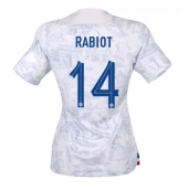 Frankrike Adrien Rabiot #14 Replika Bortedrakt Dame VM 2022 Kortermet