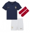 Frankrike Adrien Rabiot #14 Replika Hjemmedrakt Barn VM 2022 Kortermet (+ bukser)