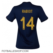 Frankrike Adrien Rabiot #14 Replika Hjemmedrakt Dame VM 2022 Kortermet