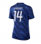Frankrike Adrien Rabiot #14 Replika Hjemmedrakt Dame VM 2026 Kortermet