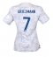 Frankrike Antoine Griezmann #7 Replika Bortedrakt Dame VM 2022 Kortermet
