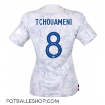 Frankrike Aurelien Tchouameni #8 Replika Bortedrakt Dame VM 2022 Kortermet