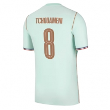 Frankrike Aurelien Tchouameni #8 Replika Bortedrakt VM 2026 Kortermet
