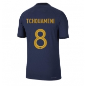 Frankrike Aurelien Tchouameni #8 Replika Hjemmedrakt VM 2022 Kortermet