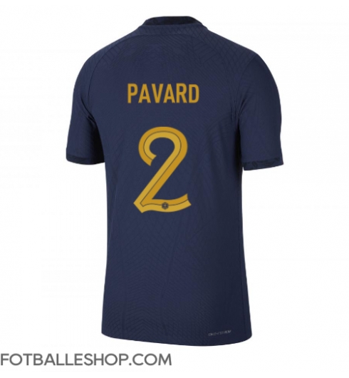 Frankrike Benjamin Pavard #2 Replika Hjemmedrakt VM 2022 Kortermet