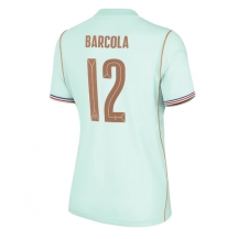 Frankrike Bradley Barcola #12 Replika Bortedrakt Dame VM 2026 Kortermet