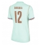 Frankrike Bradley Barcola #12 Replika Bortedrakt Dame VM 2026 Kortermet