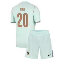 Frankrike Desire Doue #20 Replika Bortedrakt Barn VM 2026 Kortermet (+ bukser)