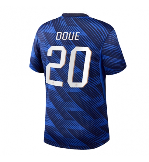 Frankrike Desire Doue #20 Replika Hjemmedrakt VM 2026 Kortermet Frankrike Desire Doue #20 Replika Hjemmedrakt VM 2026 Kortermet