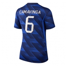 Frankrike Eduardo Camavinga #6 Replika Hjemmedrakt Dame VM 2026 Kortermet