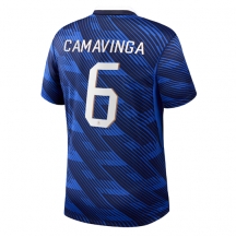 Frankrike Eduardo Camavinga #6 Replika Hjemmedrakt VM 2026 Kortermet