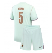 Frankrike Jules Kounde #5 Replika Bortedrakt Barn VM 2026 Kortermet (+ bukser)