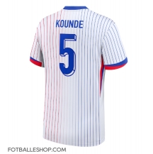 Frankrike Jules Kounde #5 Replika Bortedrakt EM 2024 Kortermet