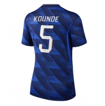 Frankrike Jules Kounde #5 Replika Hjemmedrakt Dame VM 2026 Kortermet