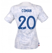 Frankrike Kingsley Coman #20 Replika Bortedrakt Dame VM 2022 Kortermet