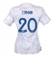Frankrike Kingsley Coman #20 Replika Bortedrakt Dame VM 2022 Kortermet