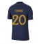 Frankrike Kingsley Coman #20 Replika Hjemmedrakt VM 2022 Kortermet