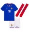 Frankrike Kylian Mbappe #10 Replika Hjemmedrakt Barn EM 2024 Kortermet (+ bukser)