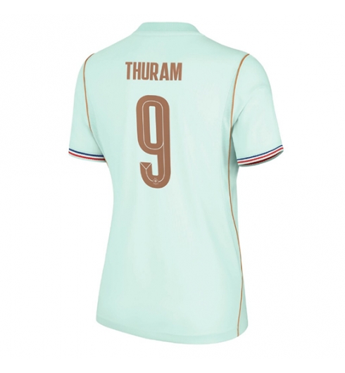 Frankrike Marcus Thuram #9 Replika Bortedrakt Dame VM 2026 Kortermet Frankrike Marcus Thuram #9 Replika Bortedrakt Dame VM 2026 Kortermet
