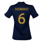 Frankrike Matteo Guendouzi #6 Replika Hjemmedrakt Dame VM 2022 Kortermet