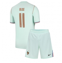 Frankrike Michael Olise #11 Replika Bortedrakt Barn VM 2026 Kortermet (+ bukser)